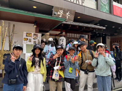 修学旅行の様子①