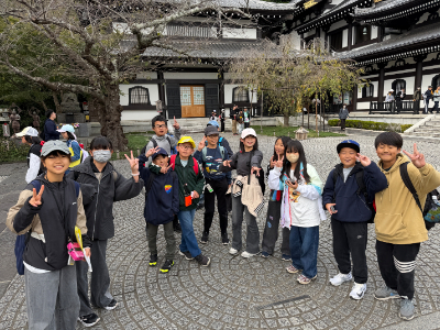 修学旅行の様子⑨