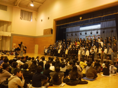6年生を送る会の写真⑥