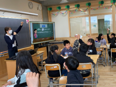 水の出前授業