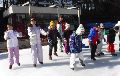 スケート教室の様子④