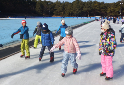 スケート教室の様子⑥