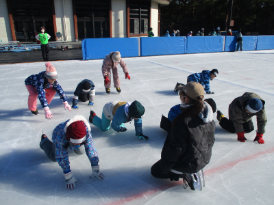 スケート教室の様子①