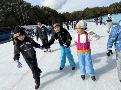 スケート教室の様子⑦