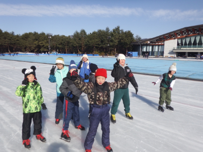 スケート教室の様子⑧