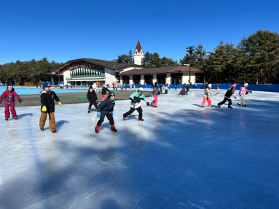 スケートしている様子