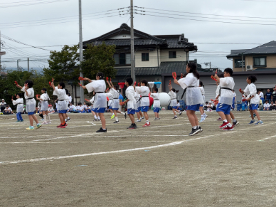 運動会　3年生の様子①