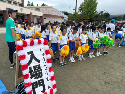 運動会　4年生の様子①