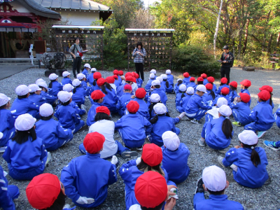 河口湖フィールドセンターの様子①